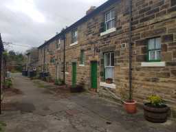 View South, Railway Cottages, Durham © DCC 25/04/2022